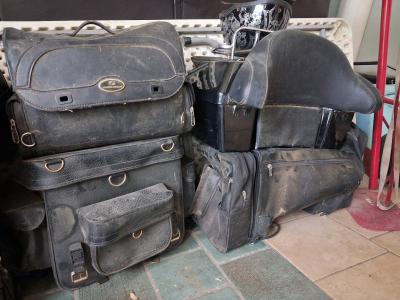 motorcycles and various travel bags - Thumbnail 2