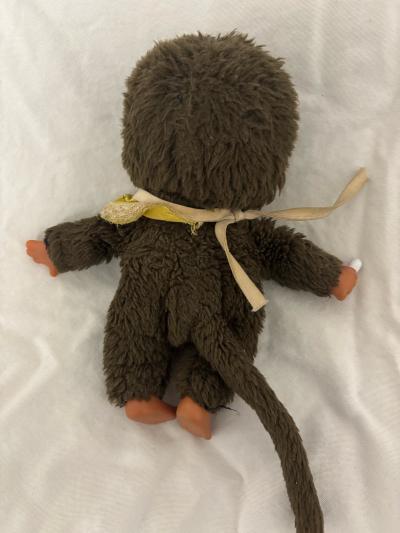 Rare 1974 Blue Eyed Monchhichi Seckiguci - Thumbnail 3