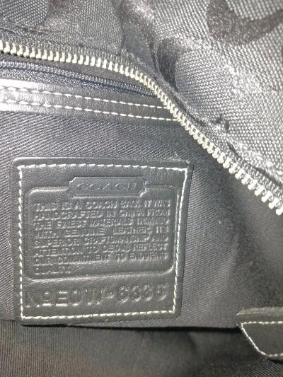 PreLoved Vintage Coach Shoulder Purse - Thumbnail 9