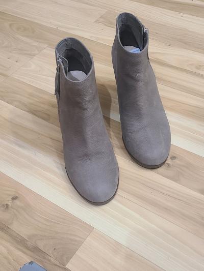 Cole haan  high heel booties with the zipper on the side - Thumbnail 3