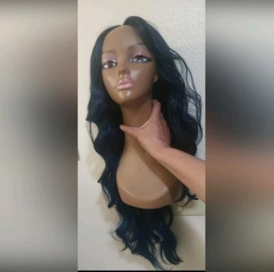 Blue and Black synthetic wig - Thumbnail 5