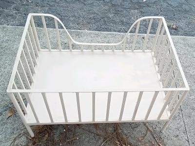 Cute Metal Small Pet Crib Style Bed Cats or Dog - Thumbnail 7