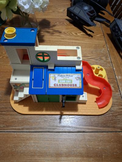 vintage 1975 Fisher Price Sesame Street Playset