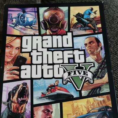 Grand Theft Auto V PC DVDROM Install Disc Set w Case  Rockst - Thumbnail 3