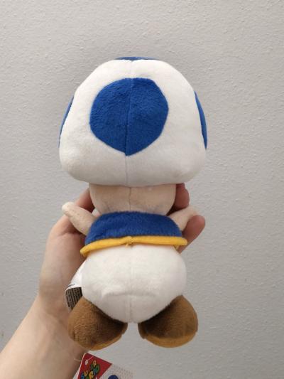 Blue Toad plushie - Thumbnail 4