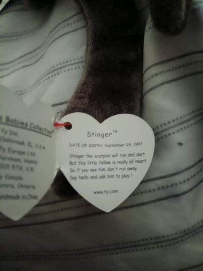 beenie babies stinger - Thumbnail 3