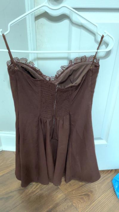 mini strapless dress - Thumbnail 2