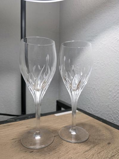 noitake moondust water goblets two of them - Thumbnail 2