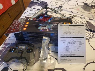 RC vatos helicopter with box and instructions - Thumbnail 2