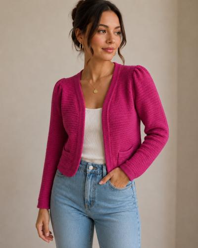 Ann Taylor Open Front Cardigan Sweater