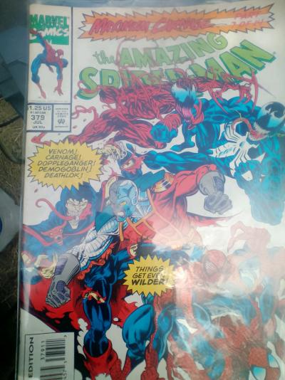 vintage Amazing Spiderman comic book mint condition iss379
