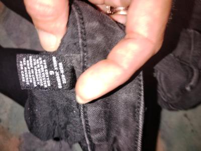 A Nice Black Pair of Womens Jean Pants Size 6 - Thumbnail 3
