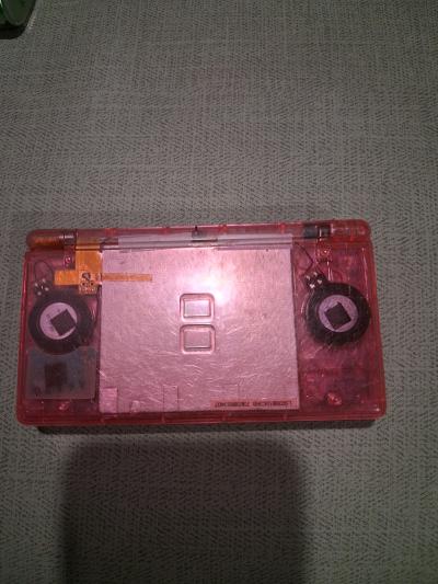 pink transparent Nintendo nes lite with 32gb memory card - Thumbnail 5
