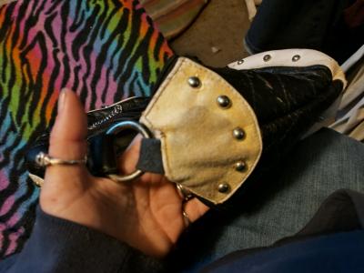 faux chanel purse leather with chain accents - Thumbnail 11