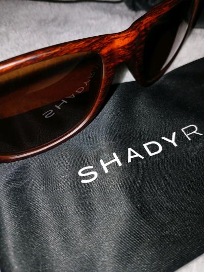 Shady Rays Polarized Sunglasses Wood Grain Frame Brown