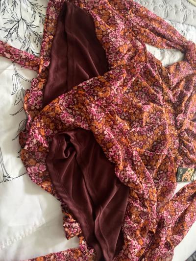 Floral long sleeve dress - Thumbnail 3