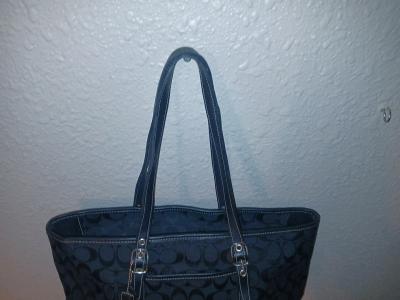 PreLoved Vintage Coach Shoulder Purse - Thumbnail 3