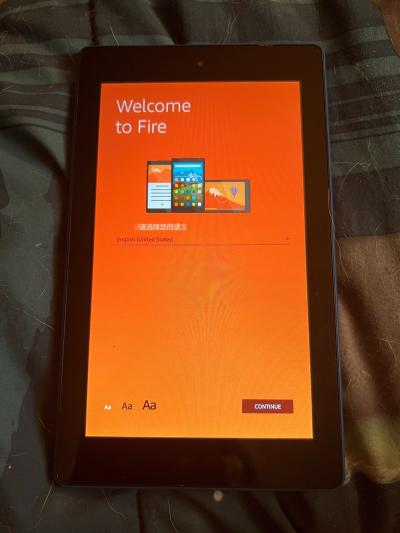Amazon Fire Tablet 7th Generaton