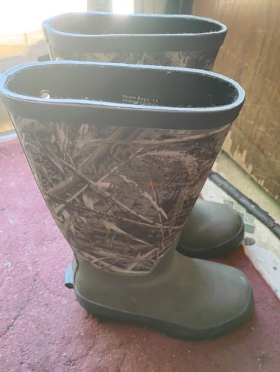 A  Yoith  Boys 13 Camouflage Boots - Thumbnail 3