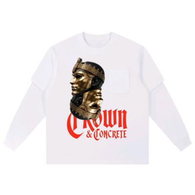 BUFU TwoFace TwoPiece Graphic Long Sleeve - Thumbnail 3