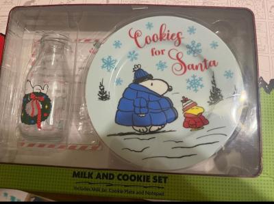 PEANUTS BRAND Snoopy cookie milk set cookie cutter set - Thumbnail 2