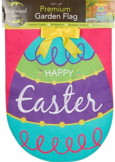 Briarwood Lane 125x18 Easter Egg Garden Flag