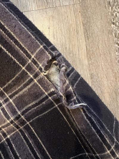 St Johns bay flannel button up jacket - Thumbnail 3