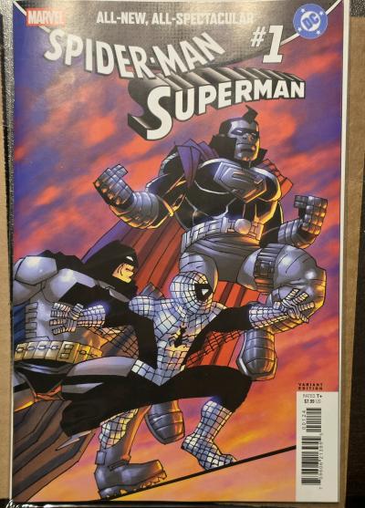 SpiderMan Superman Marvel Comics DC Ratio Frank Miller - Thumbnail 2