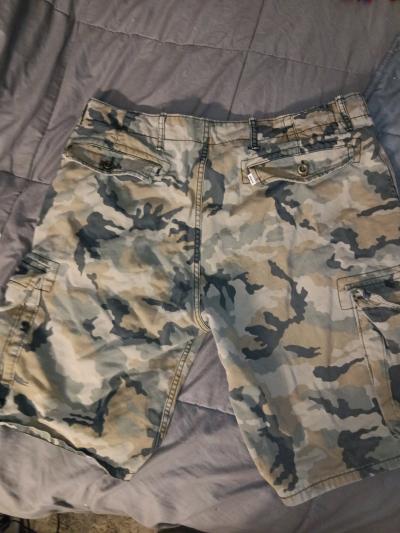 polo camo cargo shorts