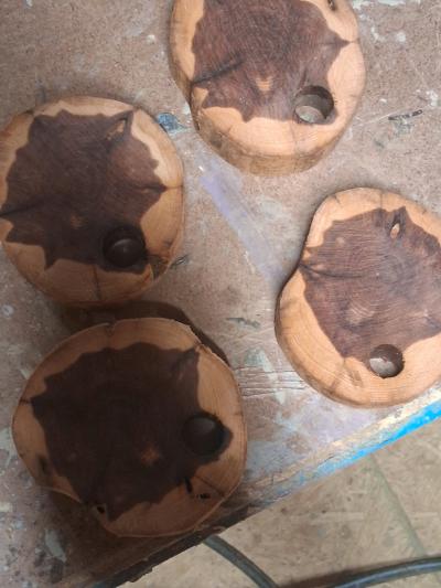 handcrafted to order cedar coasters - Thumbnail 7