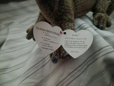 beenie babies Scaly - Thumbnail 2
