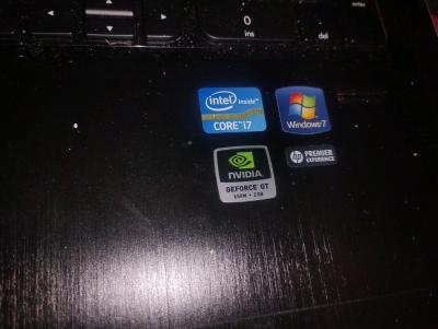 hp pavilion windows 7 with bluray dvd player on side - Thumbnail 3