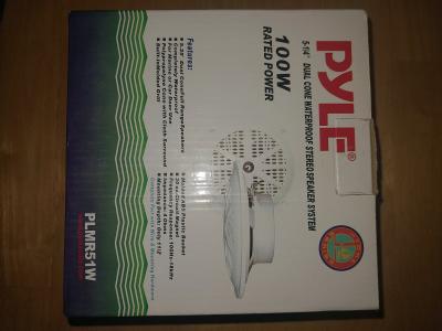 Marine grade speakers one pair nib - Thumbnail 2