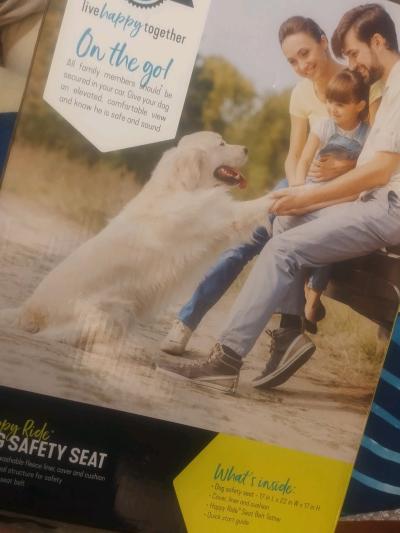 Dog safety seat