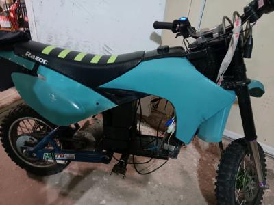 modified electric dirtbike 33mph