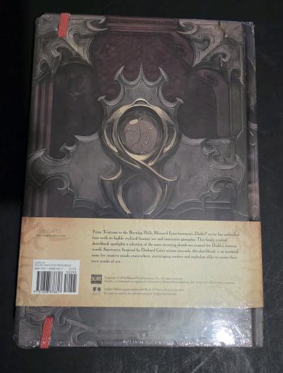 Diablo 3 Hardcover blank sketchbook - Thumbnail 2