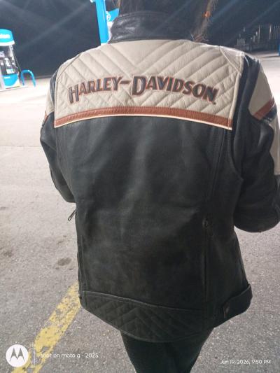 HarleyDavidson Womens Triple Vent Miss Enthusiast II Leather