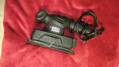 black and Decker electric sander
