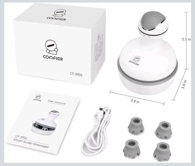 Electric Cordless Hair Scalp Massager with Kneading 84