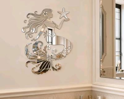 Split Piece Mermaid Mirror