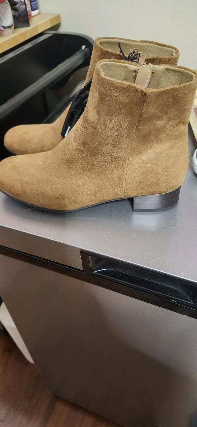 womans boots brown size 7 - Thumbnail 2