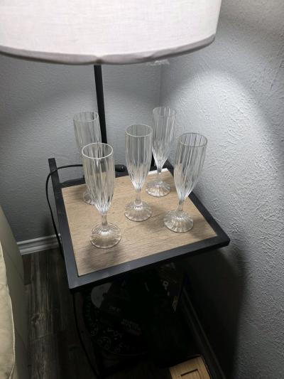 Park lane champagne glasses 5 set - Thumbnail 3