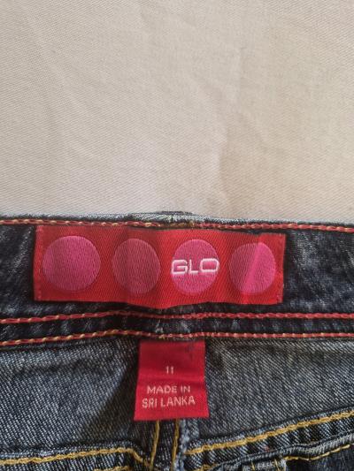 GLO Dark Wash Stretch Jeans Size 11 - Thumbnail 2