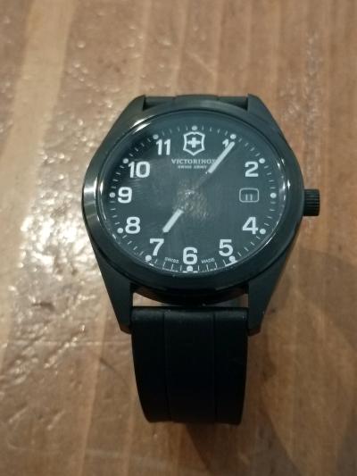 Victorinox Swiss Army AllBlack Mens Field Watch - Thumbnail 2