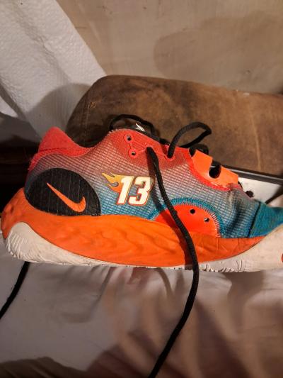 size 8 Nike hotwheels shoes - Thumbnail 2