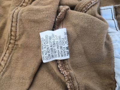 Luvamia Brown Cropped Denim Jacket Medium - Thumbnail 4