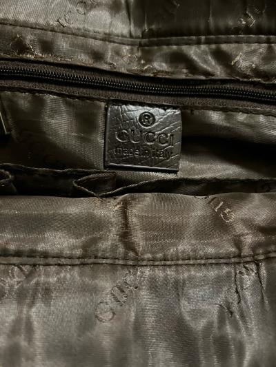 Gucci Vintage Monogram Canvas Handbag - Thumbnail 7
