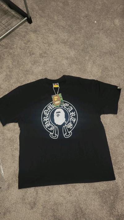 Chrome hearts X bape tee