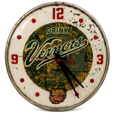 Original Vernors Woody Gnome Illuminated Advertising Clock c - Thumbnail 2