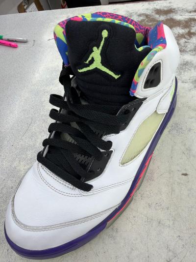 Jordan 5s retro bel air size 9 m - Thumbnail 2